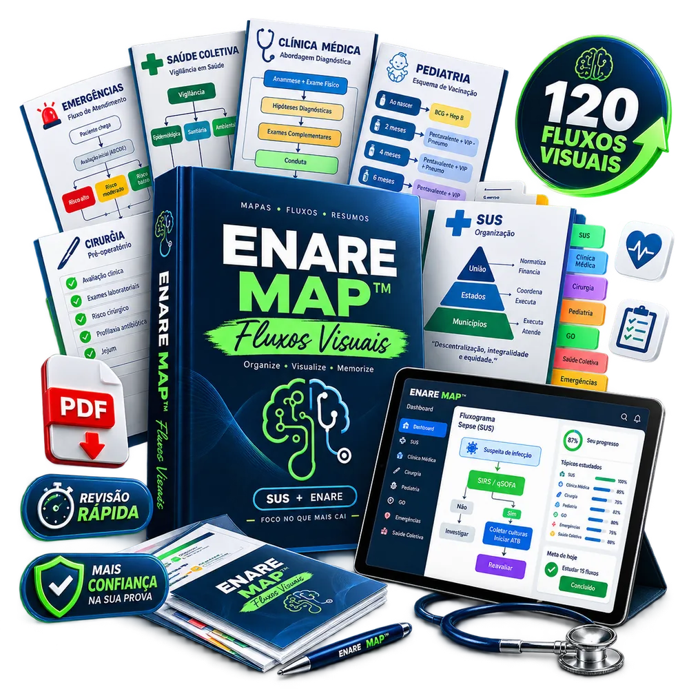 Mockup do ENARE MAP™